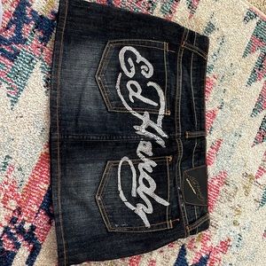 Ed hardy mini skirt size 29